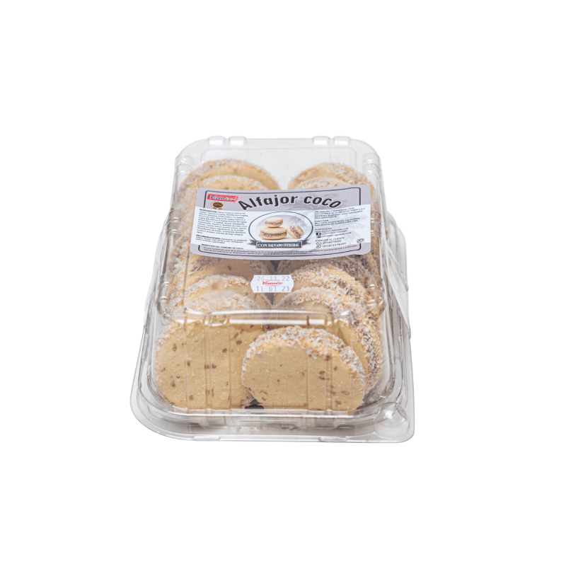 ALFAJOR CON COCO RAYADO X 16UNID-YAMIX