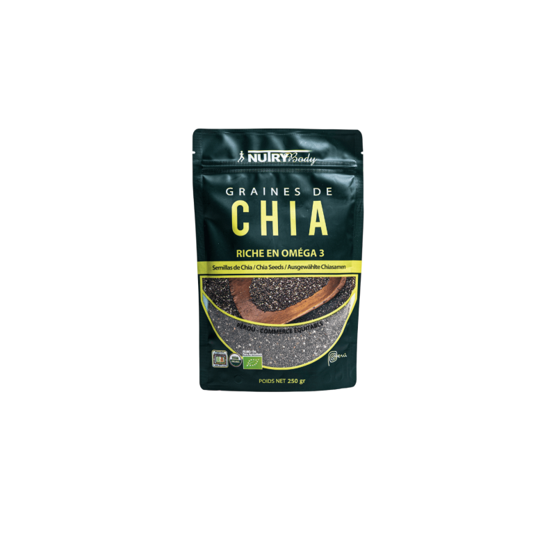 SEMILLAS DE CHIA X 250G-NUTRY BODY