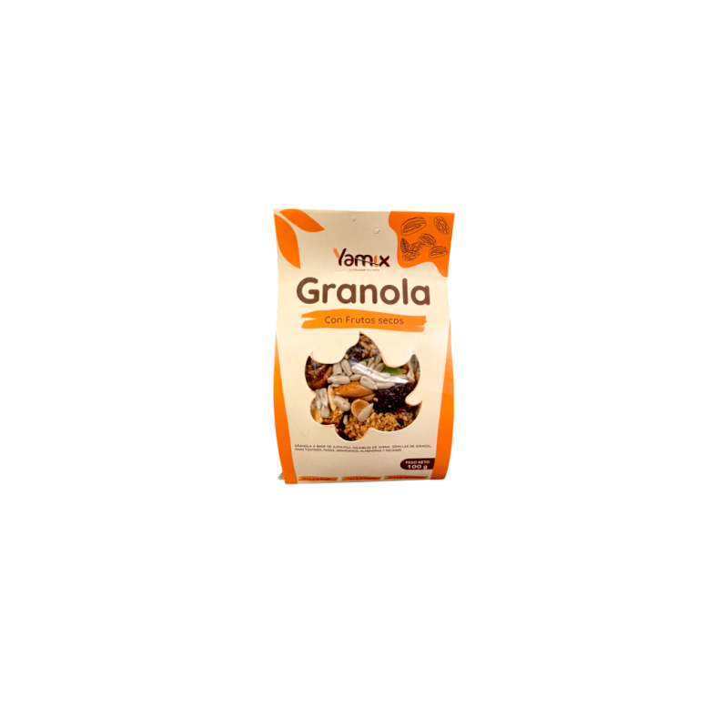 GRANOLITA CON FRUTOS SECOS X TIRA X6UNI-YAMIX