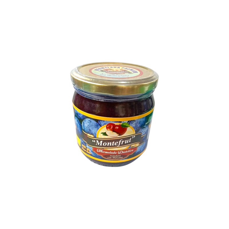 MERMELADA DE ARANDANO CON MANZANA X 450 G - MONTEFRUT