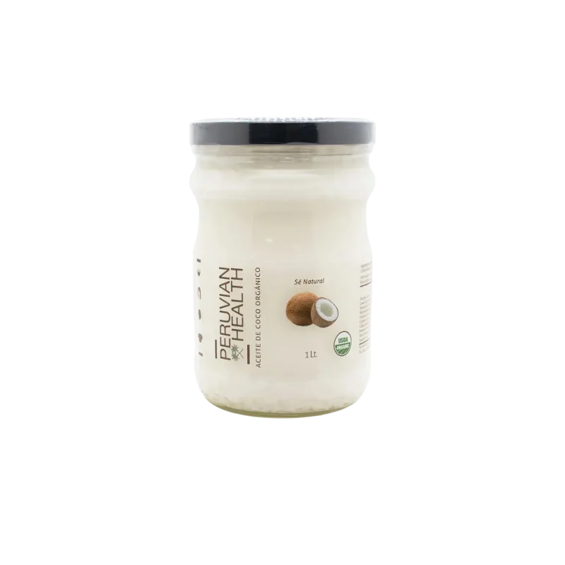 ACEITE DE COCO X 1L - PERUVIAN HEALTH