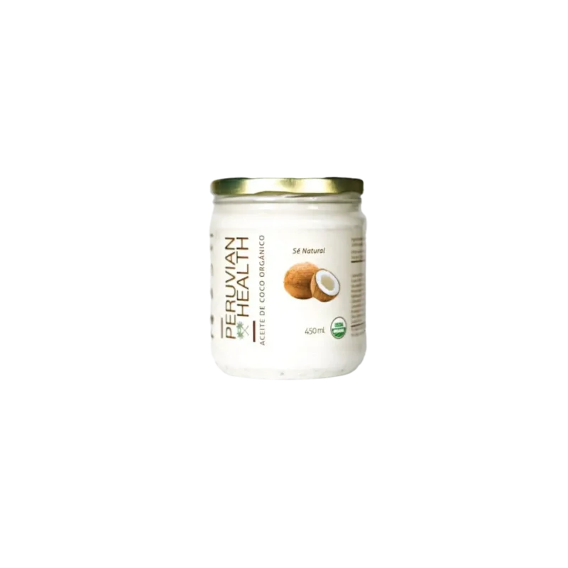 ACEITE DE COCO X 450ML - PERUVIAN HEALTH